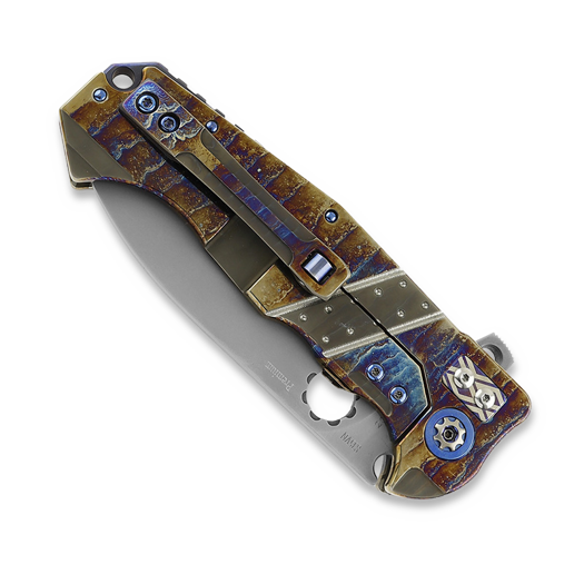 Coltello pieghevole Andre de Villiers Trailboss, Acid Rain