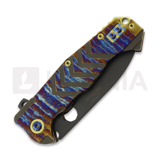 Couteau pliant Andre de Villiers Trailboss Kalgard, V-Mill Acid Rain