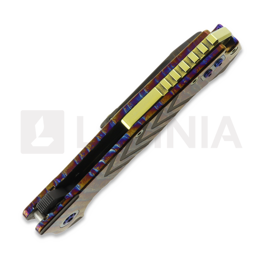 Couteau pliant Andre de Villiers Trailboss Kalgard, V-Mill Acid Rain