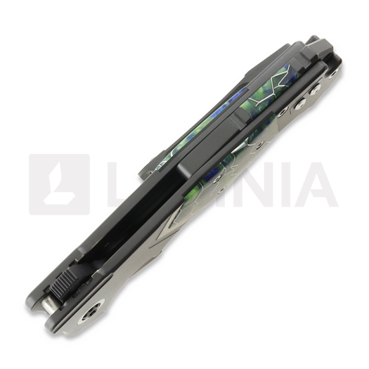 Zav&iacute;rac&iacute; nůž Andre de Villiers Trailboss Regrind & Wave Tab, Voodoo Resin