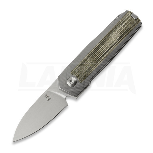 Anso of Denmark ARN - Green Canvas Micarta