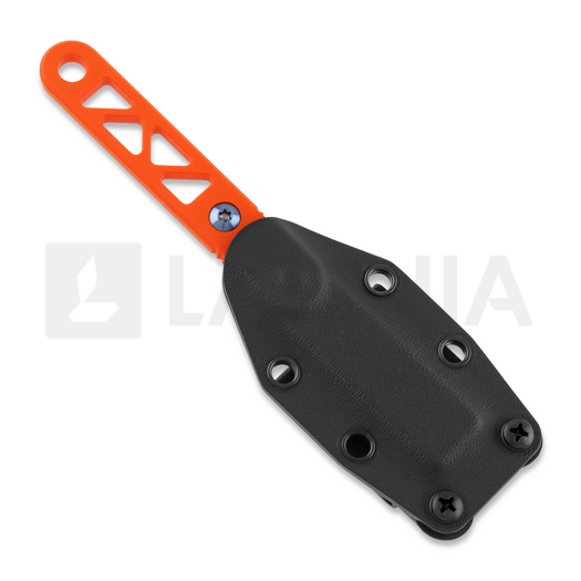 Anso of Denmark ASI ARA - G10 peilis, oranžinėnge