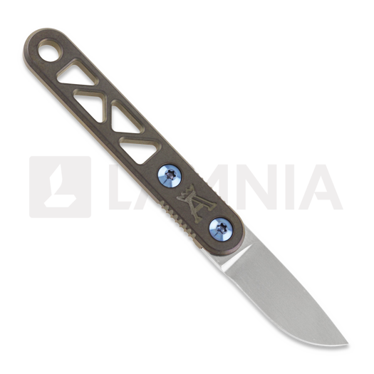 Ніж Anso of Denmark ASI ARA - Ti Amber, Drop Point