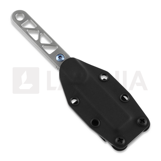 Coltello Anso of Denmark ASI ARA - Ti Grey, Drop Point