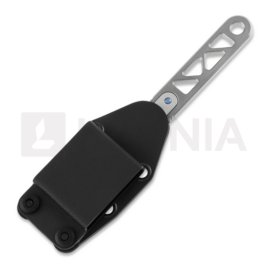 Anso of Denmark ASI ARA - Ti Grey knife, Drop Point