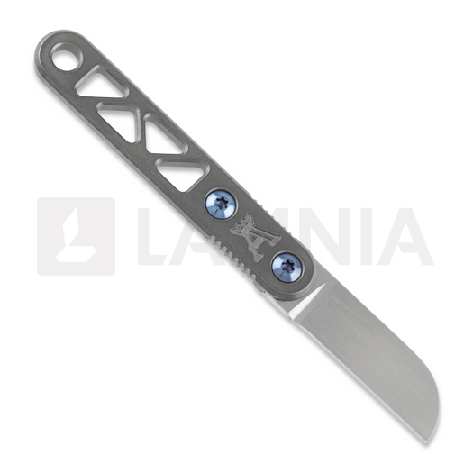 Anso of Denmark ASI ARA - Ti Grey knife, Sheepsfoot