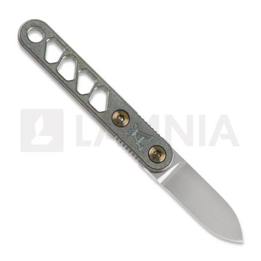 Anso of Denmark ASI NOVA - Ti Cuprum knife, Spear Point