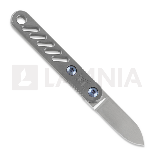 Anso of Denmark ASI ORION - Ti Grey kniv, Spear Point