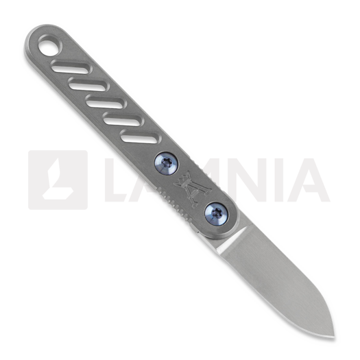 Coltello Anso of Denmark ASI ORION - Ti Grey, Spear Point
