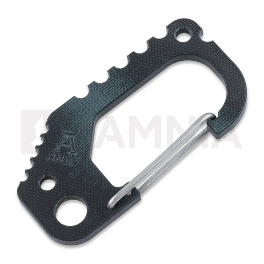 Anso of Denmark Carabiner V2 - G10 - Black/Green