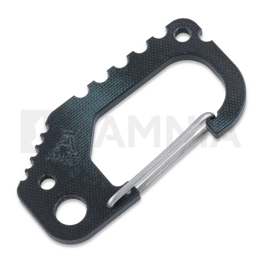 Anso of Denmark Carabiner V2 - G10 - Black/Green