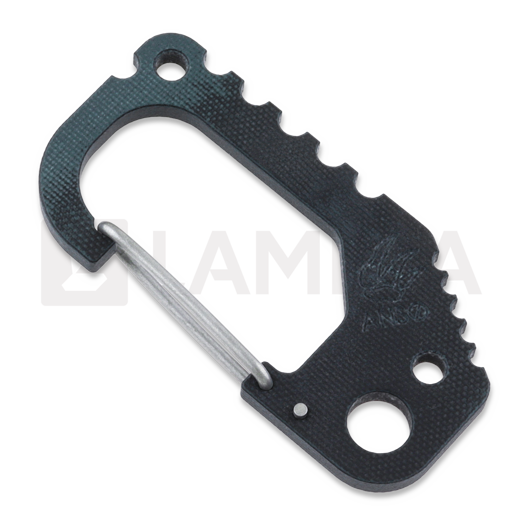Anso of Denmark Carabiner V2 - G10 - Black/Green