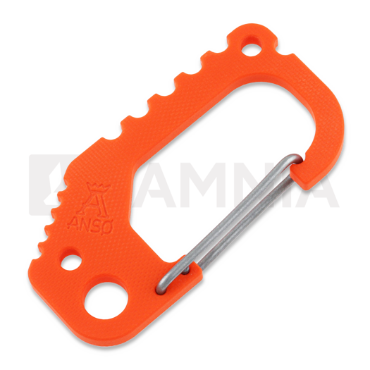 Anso of Denmark Carabiner V2 - G10 - Orange