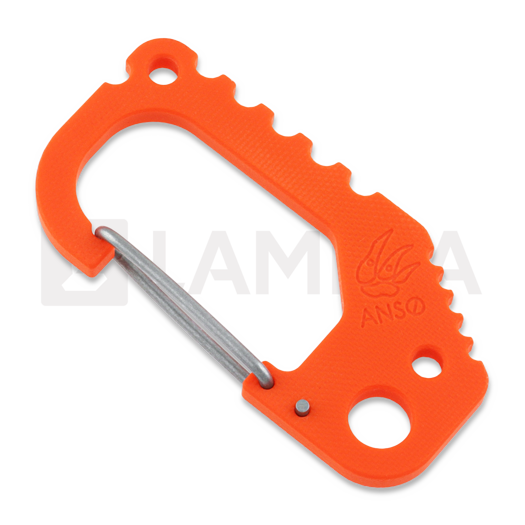 Anso of Denmark Carabiner V2 - G10 - Orange