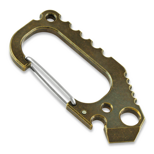 Anso of Denmark Carabiner V3 Brass 多功能工具