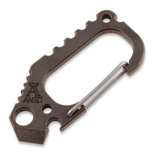 Daudzfunkciju rīks Anso of Denmark Carabiner V3 Bronze