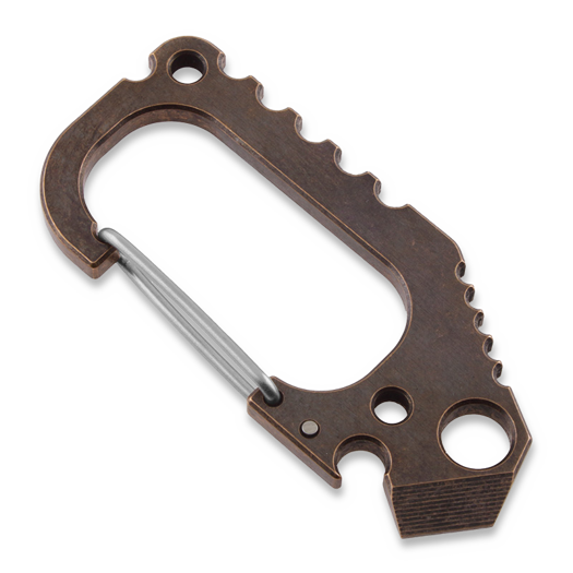 Attrezzo multifunzione Anso of Denmark Carabiner V3 Bronze