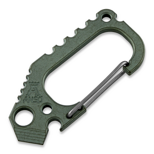 Daudzfunkciju rīks Anso of Denmark Carabiner V3 Titanium CUPRUM
