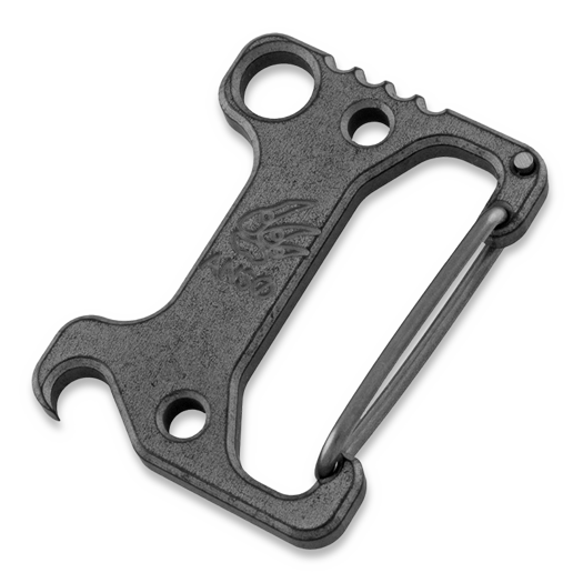 Daudzfunkciju rīks Anso of Denmark Carabiner V4 Titanium Grey