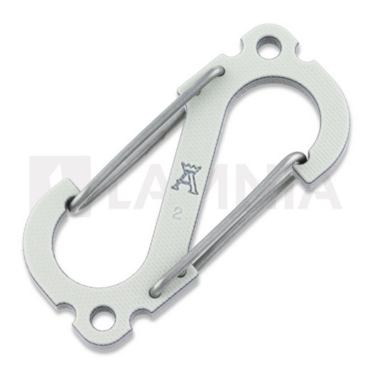 Anso of Denmark Carabiner V5 - G10 - Black/Tan