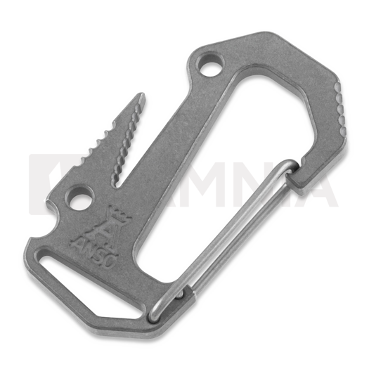 Anso of Denmark Carabiner V6 Titanium Grey