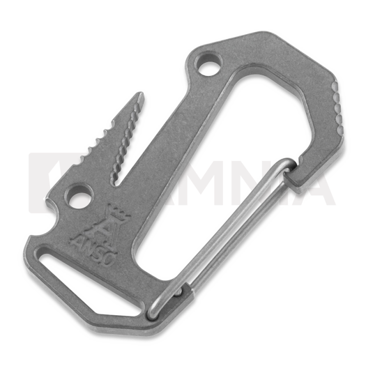 Anso of Denmark Carabiner V6 Titanium Grey