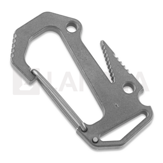 Anso of Denmark Carabiner V6 Titanium Grey