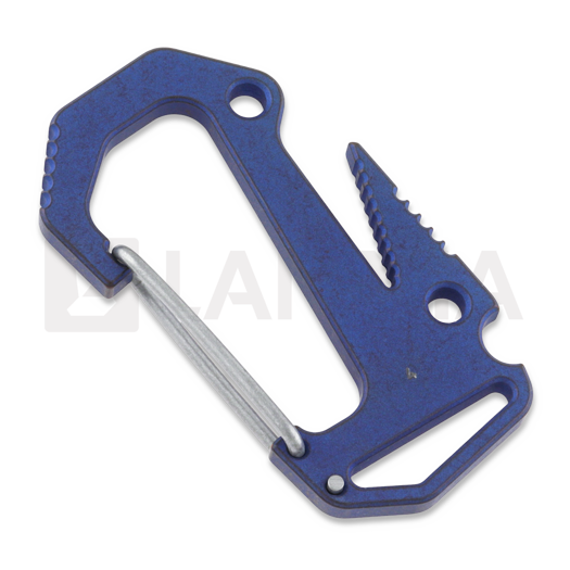 Anso of Denmark Carabiner V6 Titanium Kobolt