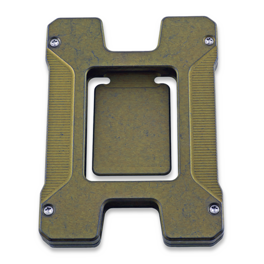 Anso of Denmark Matrix Credit Card holder, Amber