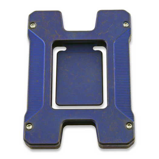 Anso of Denmark Matrix Credit Card holder, blue