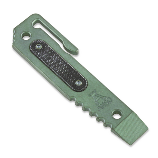 Anso of Denmark Prybar12 with inlay, Cuprum