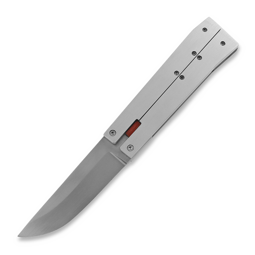Anssi Ruusuvuori Folding Puukko, marine aluminum
