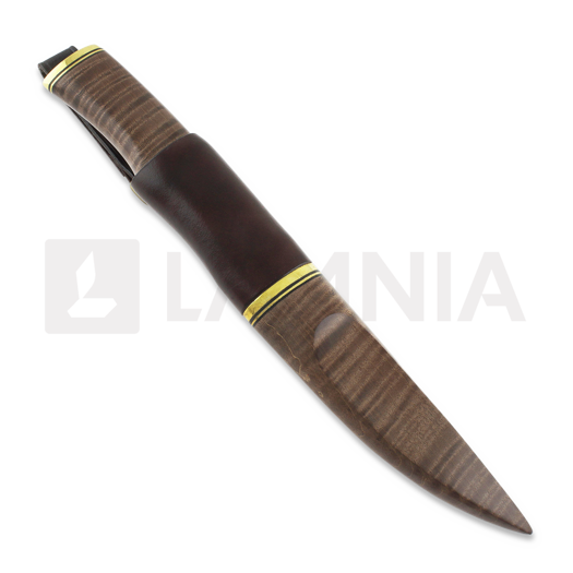 Anssi Ruusuvuori Utility special peilis, flamed maple