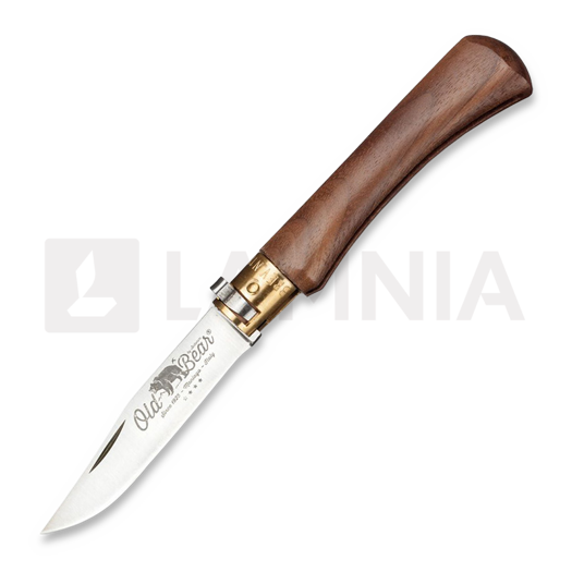Antonini Old Bear Classic M 折り畳みナイフ, walnut