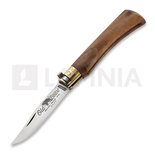 Antonini Old Bear Classic M Taschenmesser, walnut, carbon steel