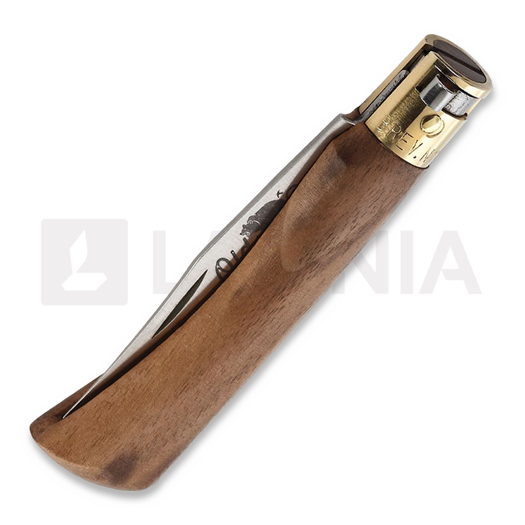 Antonini Old Bear Classic M kääntöveitsi, walnut, carbon steel