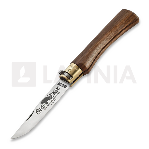 Antonini Old Bear Classic XL סכין מתקפלת, walnut, carbon steel