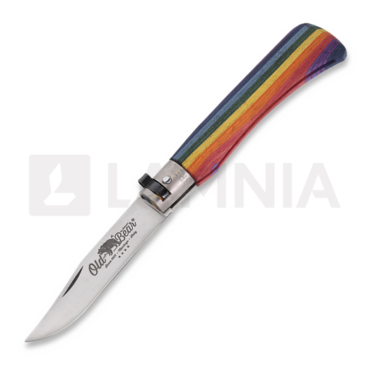 Coltello pieghevole Antonini Old Bear Rainbow M