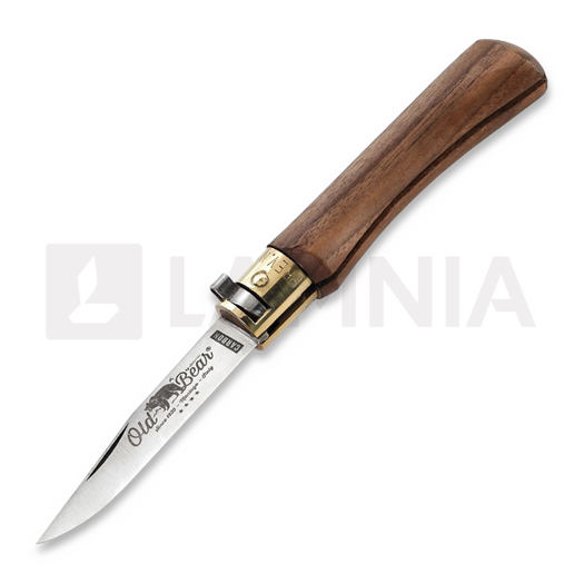 Couteau pliant Antonini Old Bear S, walnut, carbon steel
