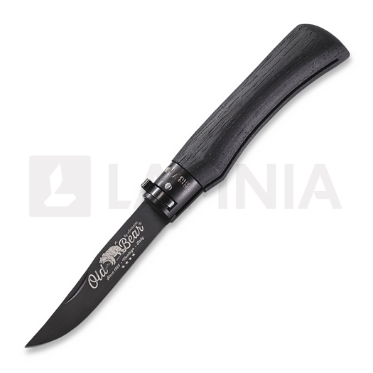 Liigendnuga Antonini Old Bear Total Black L, aluminium collar