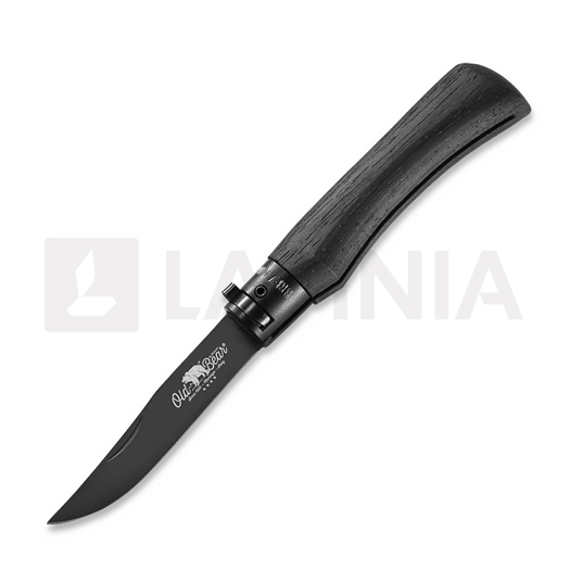Складний ніж Antonini Old Bear Total Black M, aluminium collar