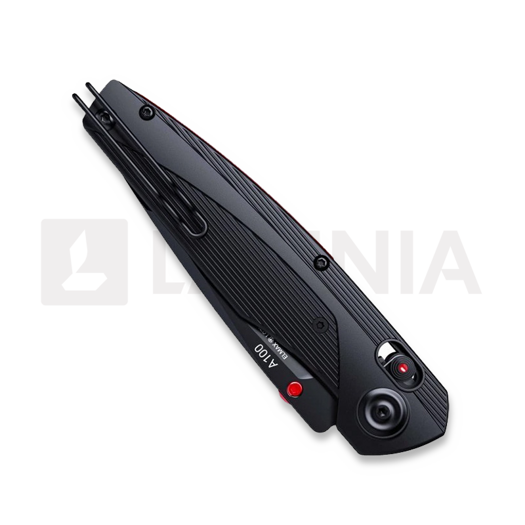 ANV Knives A100 BB - DLC Black Elmax - GRN kääntöveitsi, musta