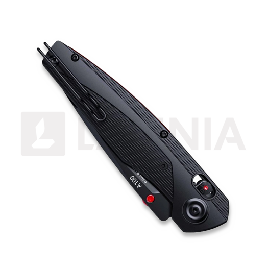 ANV Knives A100 BB - DLC Black Elmax - GRN sulankstomas peilis, juoda