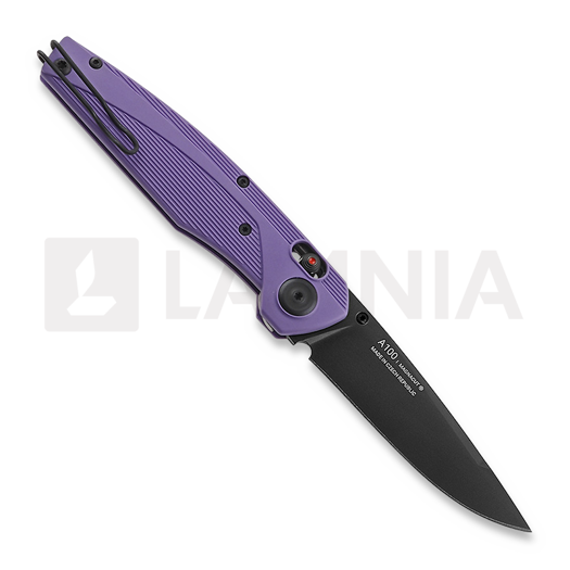Coltello pieghevole ANV Knives A100 Magnacut, GRN Blueberry and Cream