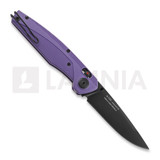 ANV Knives A100 Magnacut sulankstomas peilis, GRN Blueberry and Cream