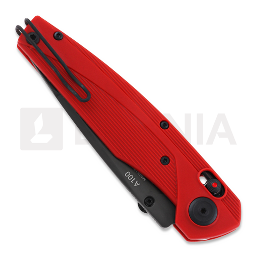 ANV Knives A100 Magnacut 折叠刀, GRN Red