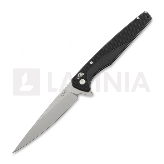 ANV Knives A300 Flipper - Stonewash - G10 접이식 나이프, 검정