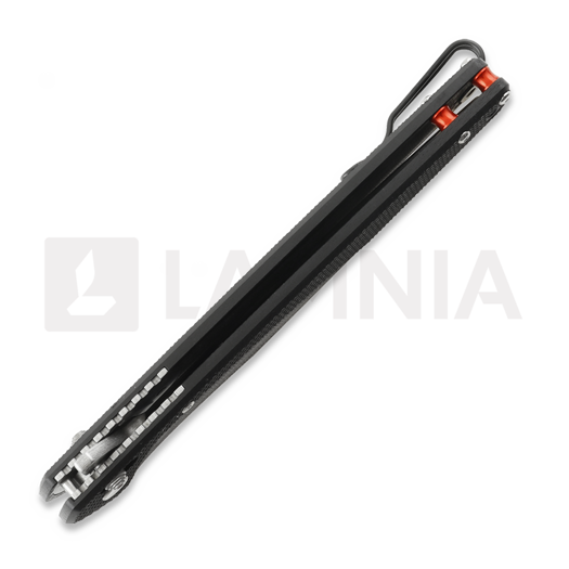 Складний ніж ANV Knives A300 Flipper - Stonewash - G10, чорний