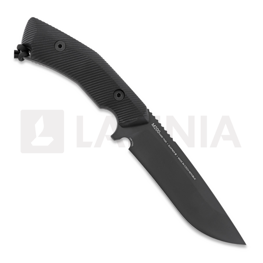 ANV Knives M200 HT - Sleipner DLC - G10 veitsi, musta