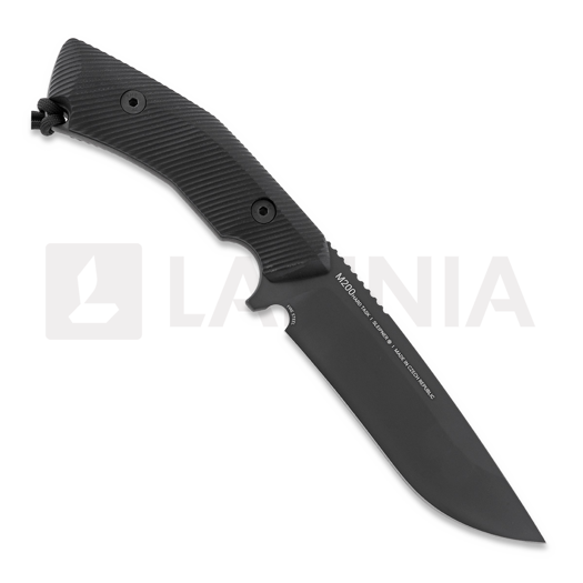 Нож ANV Knives M200 HT - Sleipner DLC - G10, чёрный